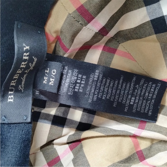 Authentic Burberry Check Cap Vintage Unisex Used Condition - Picture 8 of 9